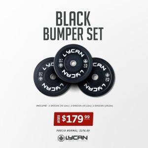 BLACK BUMPER SET