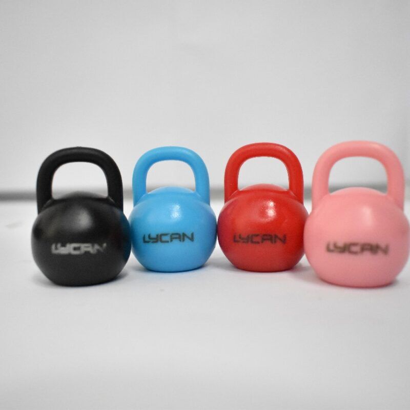 LLAVERO DE PLASTICO DE KETTLEBELL