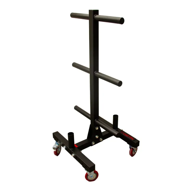 RACK PARA DISCOS CON RUEDAS HORIZONTAL 3 NIVELES